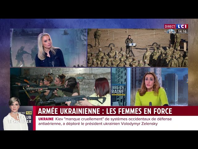 Armée ukrainienne : les femmes en force