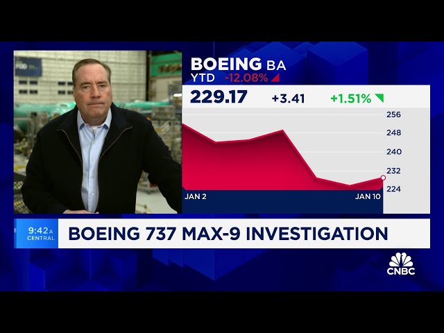 Boeing investigation: 171 of 218 Max-9 planes grounded with door plug issues