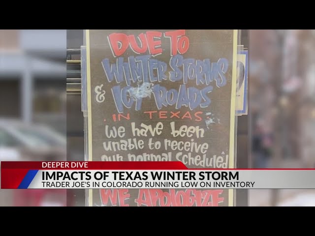 Trader Joe’s stores in Colorado low on inventory because of Texas weather