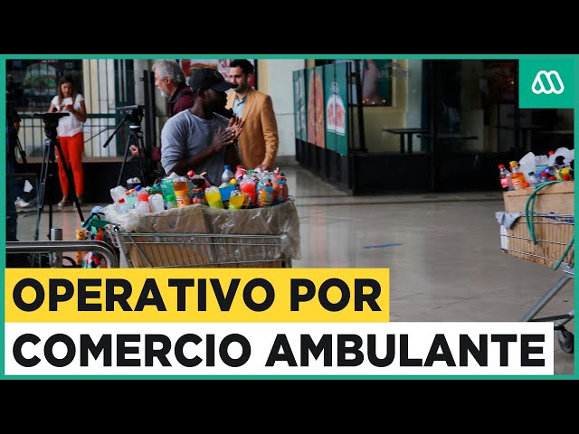 Comercio ambulante en Estación Central: 25 carros fueron incautados por el municipio