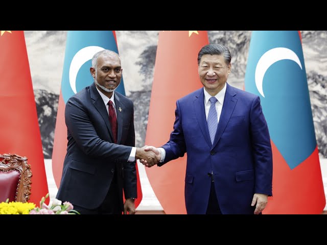 Xi says China and the Maldives exemplify mutual benefit and win-win cooperation