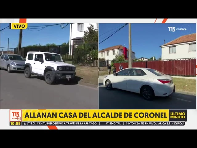 Caso Convenios: Allanan casa de alcalde de Coronel