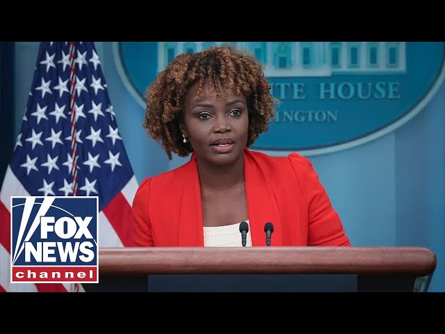 LIVE: Karine Jean-Pierre holds White House briefing | 1/10/2024