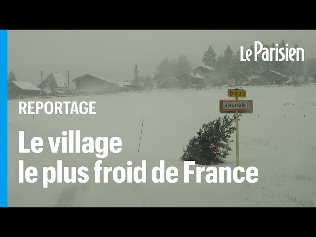 « -5, c'est de la rigolade » : Mouthe, le village qui n'a jamais froid