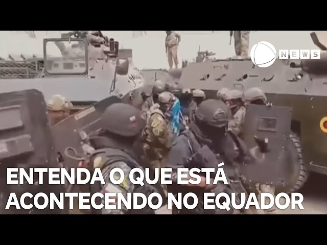 Entenda o que está acontecendo no Equador