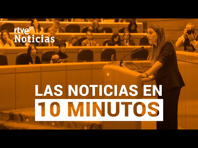 Las noticias del MIÉRCOLES 10 de ENERO en 10 minutos | RTVE Noticias