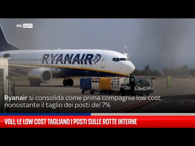 Voli, in Italia le low cost tagliano le rotte interne