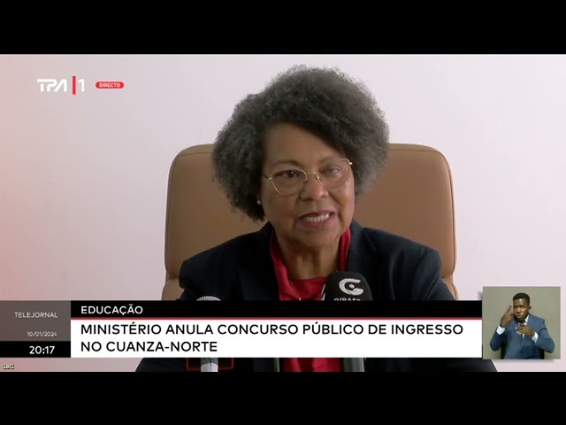 Educação - Ministério anula concurso público de acesso no Cuanza-Norte