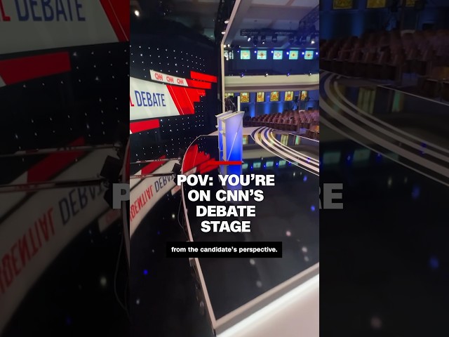 POV: You’re on CNN’s Debate Stage