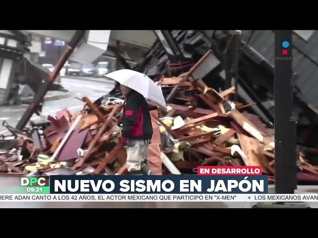 Se registra nuevo sismo en Japón