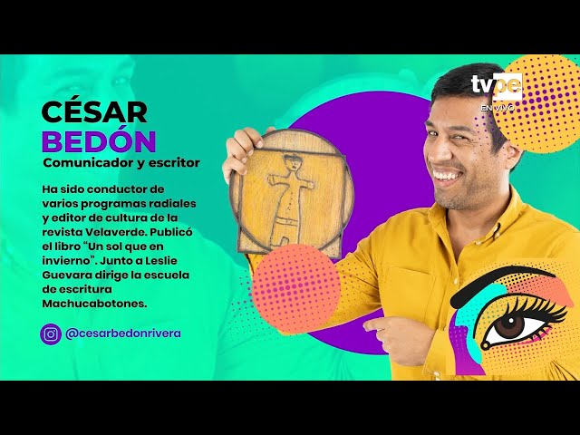 Miradas: César Bedón (10/01/2024) | TVPerú