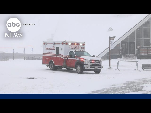 Witness describes Lake Tahoe avalanche at ski resort