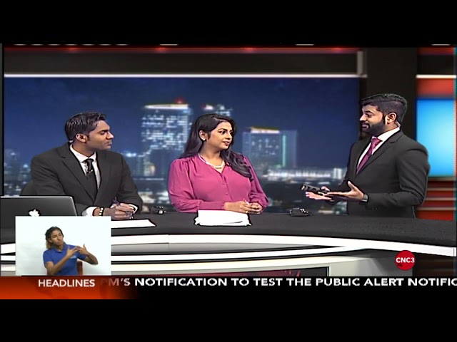 The 7PM Newscast...LIVE...on CNC3!