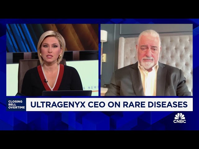 Ultragenyx CEO talks the company's path to profitability in developing drugs for rare diseases