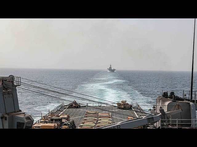 US and UK thwart largest Houthis attack in Red Sea