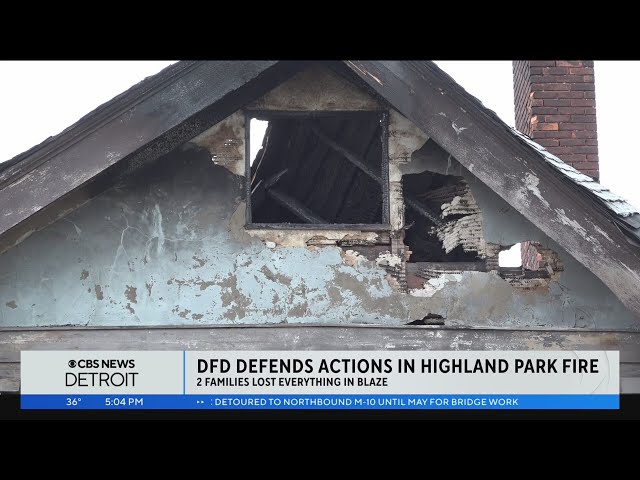 Protocols under review following Highland Park apartment blaze