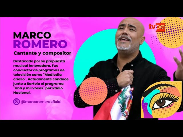 Miradas: Marco Romero (09/01/2024) | TVPerú