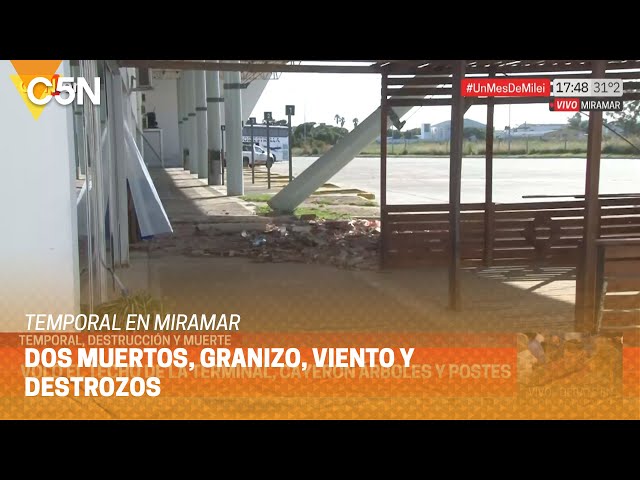 C5N en MIRAMAR: cuáles son las CONSECUENCIAS del TEMPORAL