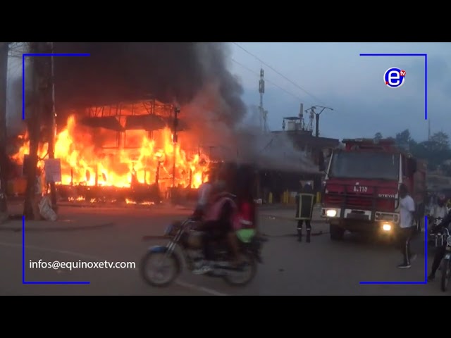 YAOUNDÉ: UN SNACK BAR LOUNGE RAVAGÉ PAR LES FLAMMES - EQUINOXE TV