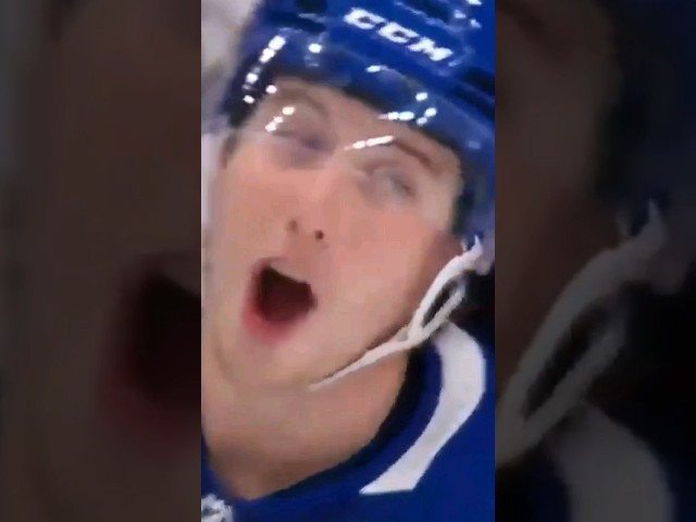 Mitch Marner's Reaction to Holmberg's Goal Is Priceless ⭐️