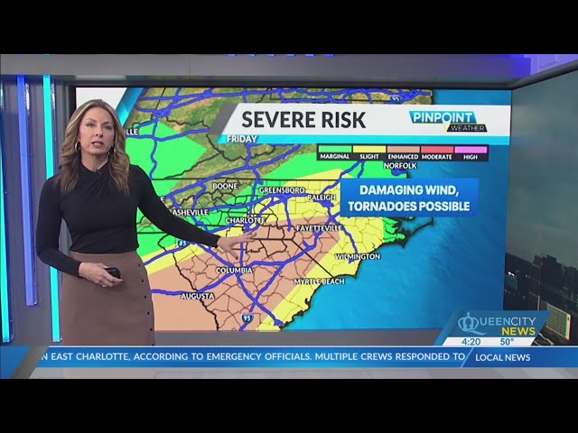 NC braces for another powerful storm system Friday