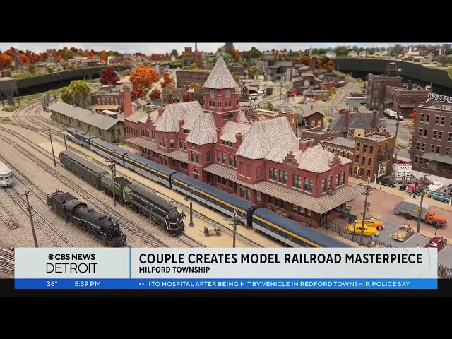 Milford Township couple create model railroad masterpiece