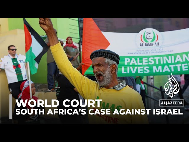 International Court of Justice case: South Africa accuses Israel of genocide in Gaza