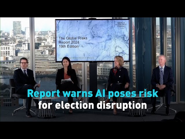 Report warns AI poses risk for election disruption