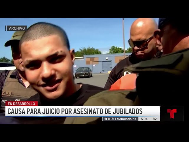 Causa para juicio contra acusado de aesesinar a ancianos en Naguabo