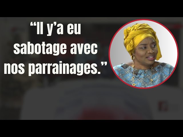 “Il y’a eu sabotage avec nos parrainages.”