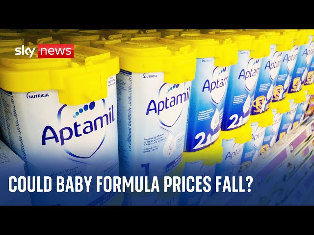 ⁣Supermarket baby formula prices could fall as manufacture Danone lowers cost