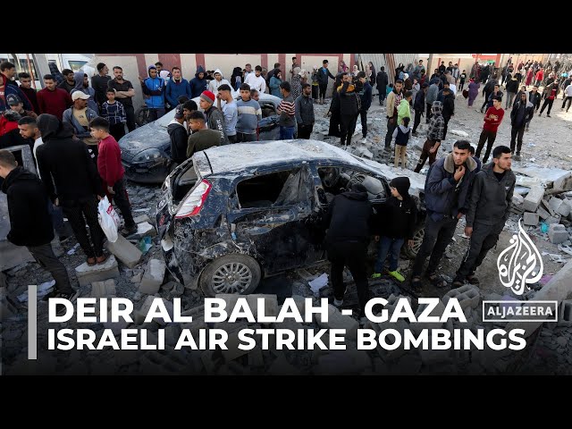 Israeli air strike kills at least 40: Bombs hit residential building in Deir Al Balah