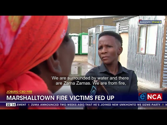 Marshalltown fire victims fed up