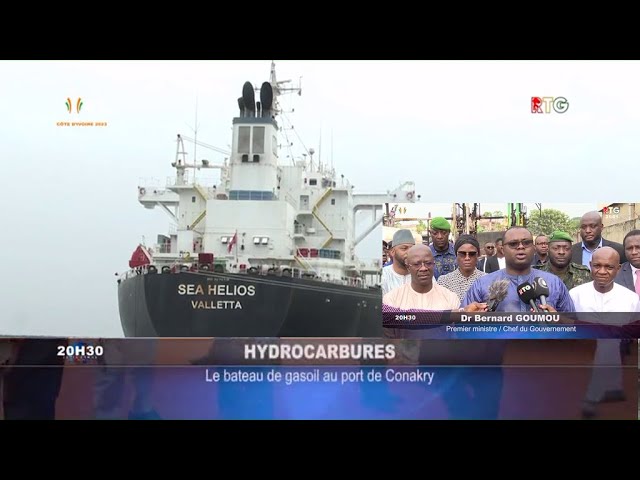 www.guineesud.com : hydrocarbures : le PM au quai pétrolier du port autonome de Conakry