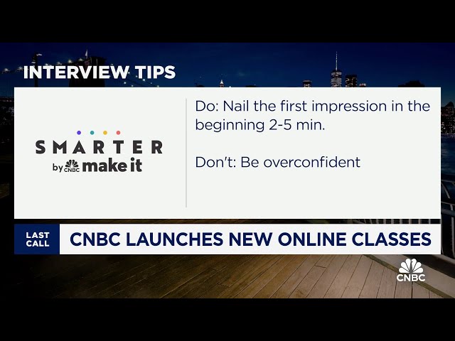 CNBC 'Make It' launching online course with tips on nailing job interviews