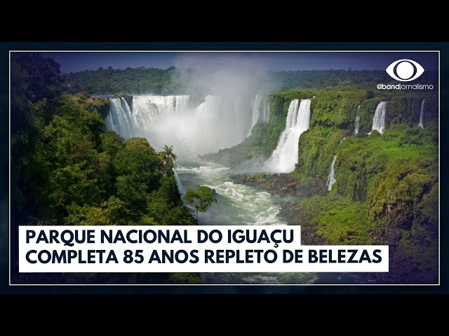 Parque Nacional do Iguaçu completa 85 anos repleto de belezas | Jornal da Band