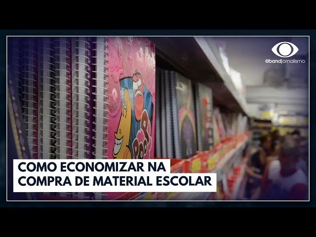 Como economizar na compra de material escolar? Veja dicas | Jornal da Band