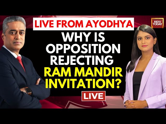 Ram Mandir Inauguration News Live: Opposition Rejecting The Ram Mandir Invitation | Ram Mandir News