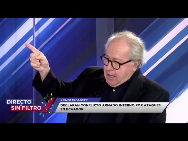 Directo y Sin Filtro: 10/ene (Declaran conflicto armado interno en Ecuador por ataques)