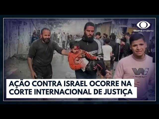 Itamaraty informa que apoiará ação judicial contra Israel | Jornal da Band