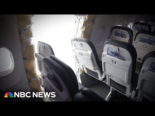 Boeing CEO ‘devastated’ over Alaska Airlines piece that blew out mid-flight