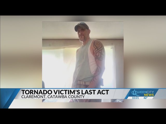 Man died saving fiancé, unborn child from Claremont tornado, family says