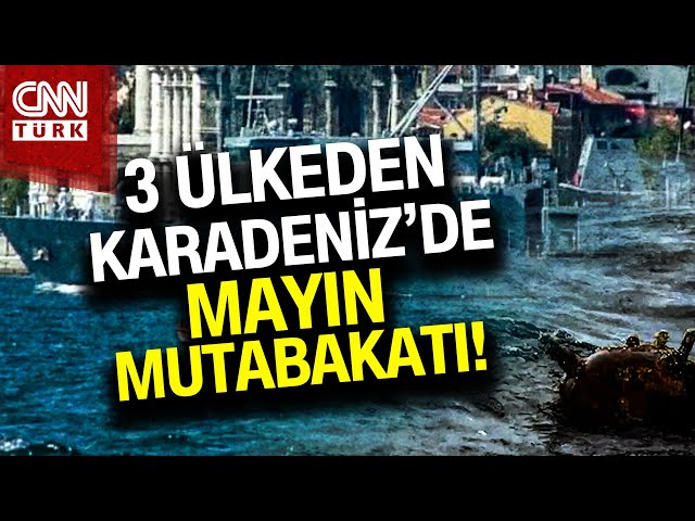 Karadeniz'deki Mayın Tehlikesine Karşı 3 Ülkeden Mutabakat! #Haber