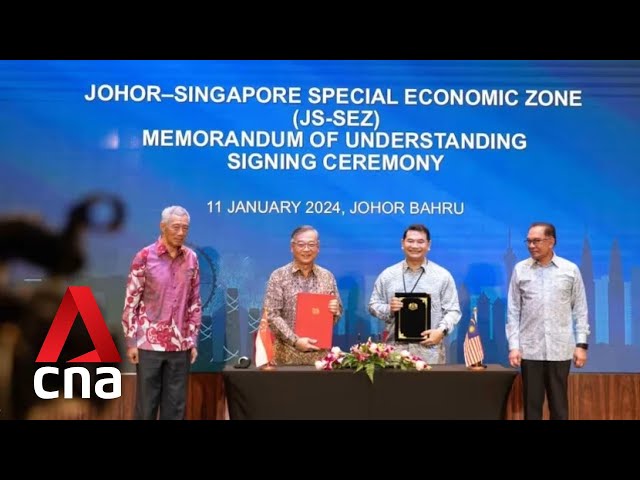 Singapore, Malaysia ink deal to set up special economic zone in Johor