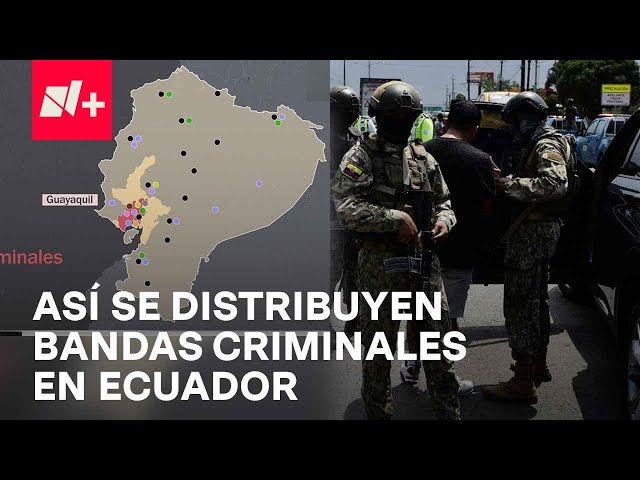 Ecuador: Mapa territorial del crimen organizado - En Punto