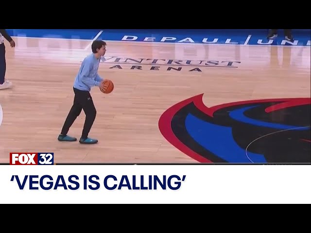 DePaul University student wins $10K with unbelievable half-court shot