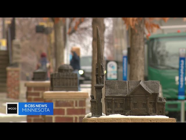 Mini sculptures memorialize Marcy-Holmes neighborhood