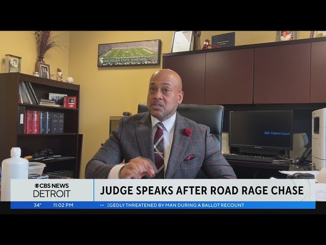 Detroit judge experiences dangers of road rage first hand