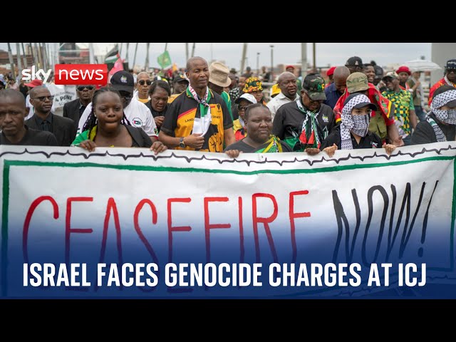 Watch live: Israel faces genocide accusation at the International Court of Justice