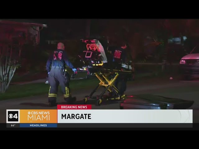 Hazmat investigation at Margate home, several people were taken to the hospital as a precaution